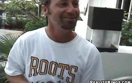 Pumped up buddy eagerly eats busty stupefying gf Reagan's cunny previous to pounding it