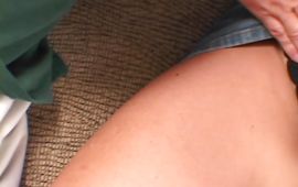 Fresh mature latin brunette woman Kayla is riding a lever and reaches a massive large o