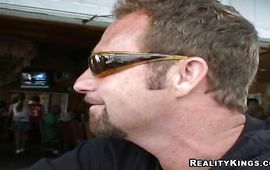 Delightful mature blond Chelsea is enjoying while bf is fucking her brains out like an beast