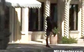 Hot blond minx Janice rides a chunky shaft like a boss