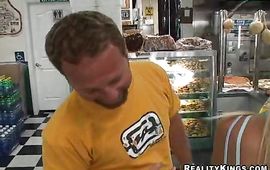 Sinful Lisa Demarco considers taking hunk's specie for putting out