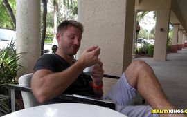 Delectable mature minx Whitney is always willing to get down and ribald with stranger until they all cum