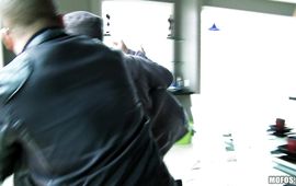 Captivating Brooklyn Jade whimpers while a phallus plows her wazoo