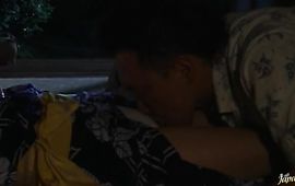 Startling aged playgirl Reiko Yamaguchi hastily rides fucker's stiff prick