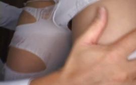 Raunchy aged darling Neiro with large tits getting her beaver handled hard