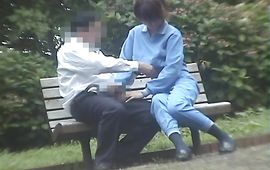 Gorgeous busty gf is gently sucking boyfriend's prick and getting fucked from the back