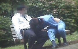 Gorgeous busty gf is gently sucking boyfriend's prick and getting fucked from the back
