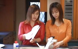 Dazzling floosy with big tits enjoys riding a huge and strong rod