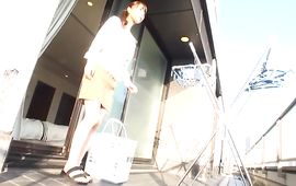 Pretty mature babe Midori Nashiro with round tits is up for a large surprise