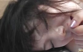 Playmate eagerly fucks carnal Naka Nakajyo after seeing her large floppy boobs