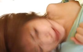 Naughty Kaori Nanbara pleasures one large fat jock