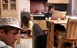 Stupendous big titted mature Riona Sakurai seduces and fucks with a experienced stranger