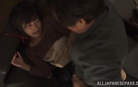Handsome mature Miku Sunohara is using her opportunity to have sex with each playmate