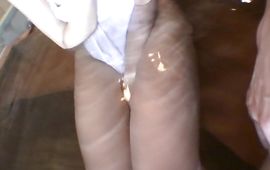 Hot mature bimbo receives a love rocket in her juicy and wet cuch