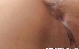 1st time prurient mature floozy Reina Kanzaki feels such a large rod in her wet vag