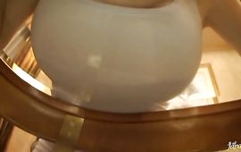 Awesome breasty Ai Takeuchi takes on fellow's stiff pecker