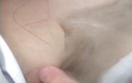 Stupefying Hitomi Ikeno widens her legs for large packing monster