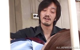 Wanton mature Ai Haneda rides a pecker like a pro