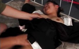Cunning mature girl Mami Shirota gets a chunky cock up her twat